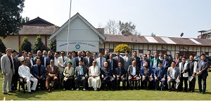 The Governor of Arunachal Pradesh, Shri JP Rajkhowa with member of Six Legislative Assembly at State Legislative Assembly, Naharlagun on 25th Feb�2016.